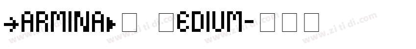 CarminaBT Medium字体转换